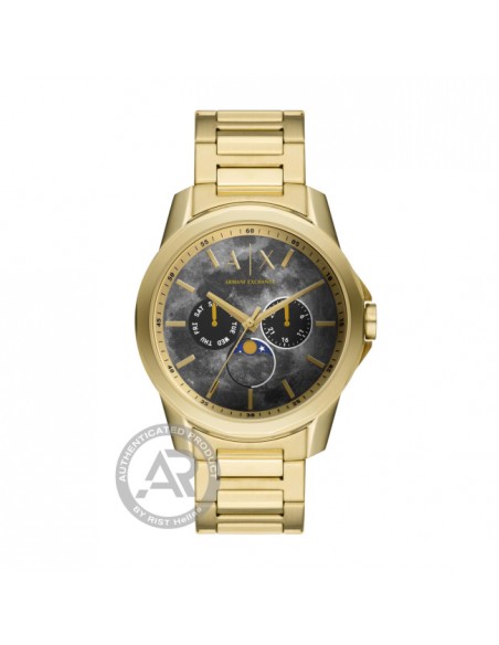 Armani Exchange Banks Gold Stainless Steel Bracelet AX1737