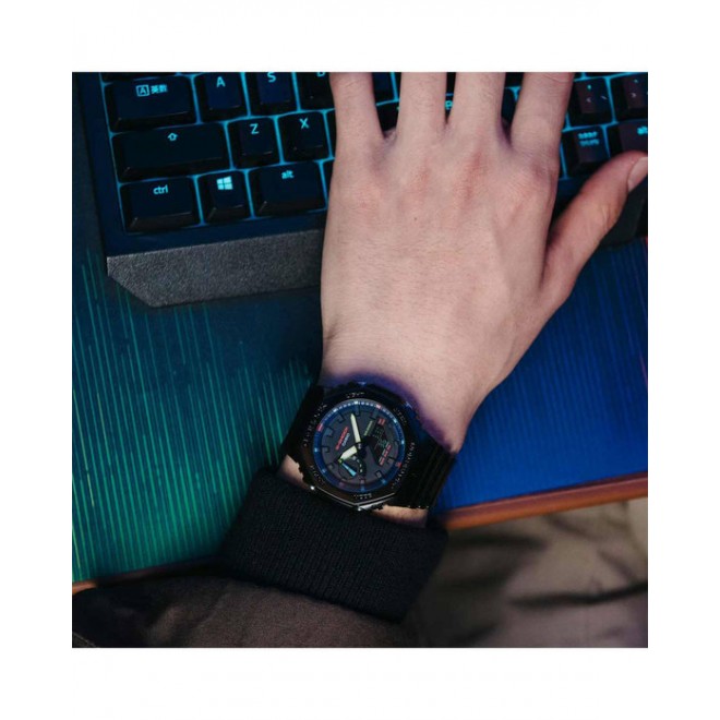 G-Shock dual time chronograph black...