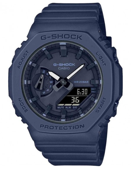 G-Shock dual time chronograph blue rubber strap GMA-S2100BA-2A1ER