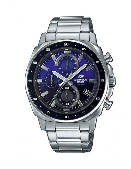 CASIO Edifice Chronograph Silver Stainless Steel Bracelet EFV-600D-2AVUEF