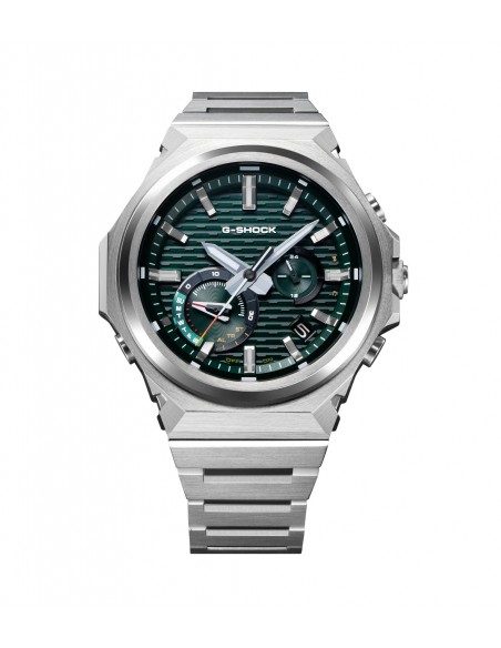 G-SHOCK Tough Solar Chronograph Silver Stainless Steel Bracelet GST-B1000D-3AER